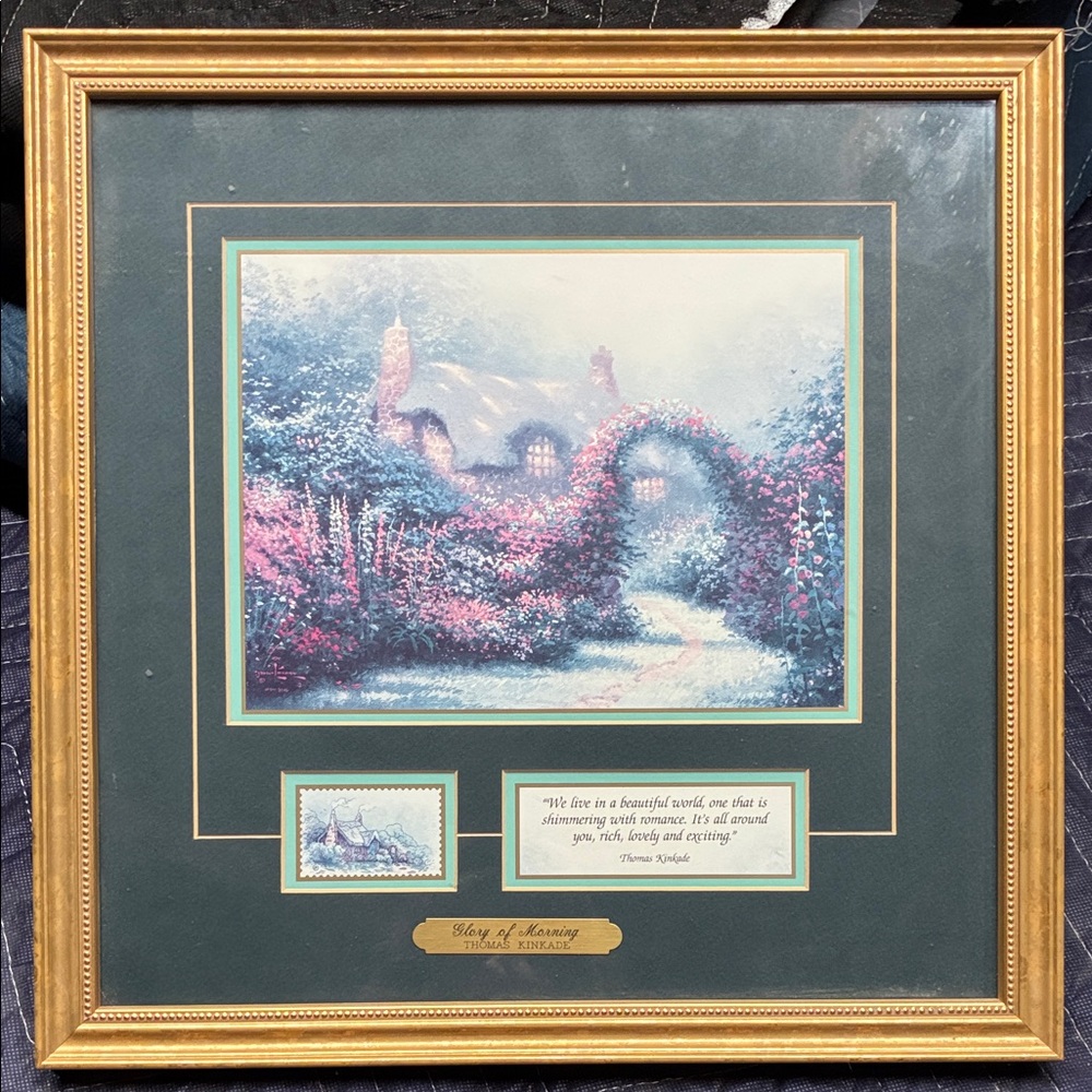 Thomas Kinkade Glory of Morning Framed Print